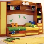 Мебель для детских комнат,  мебель в детскую на заказ недорого