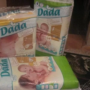 Подгузники DADA Premium (Польша) аналог Pampers activ Baby