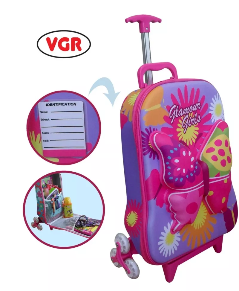 Детские красивые рюкзаки и чемоданы для путешествий 6