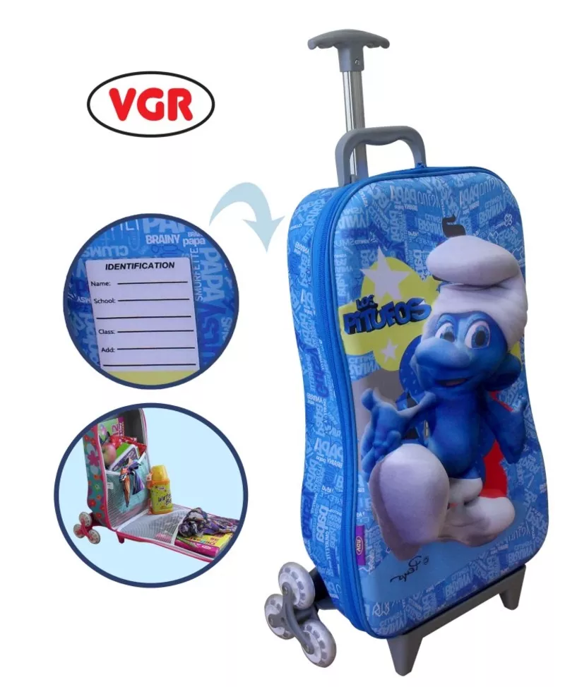 Детские красивые рюкзаки и чемоданы для путешествий 9