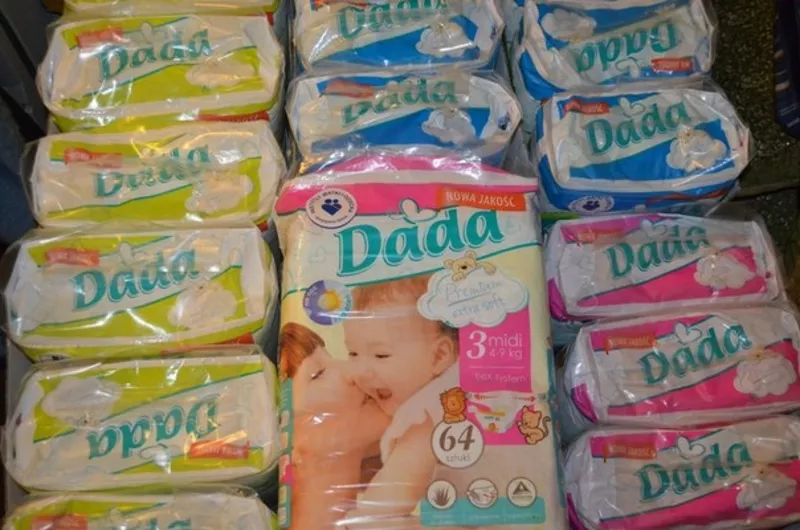 Подгузники DADA Premium (Польша) аналог Pampers activ Baby 3