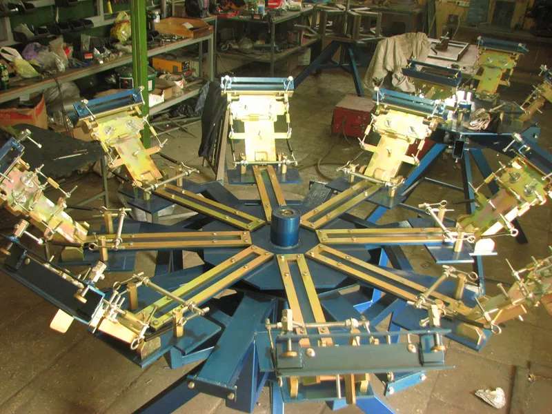 Производство шелкотрафаретного оборудования