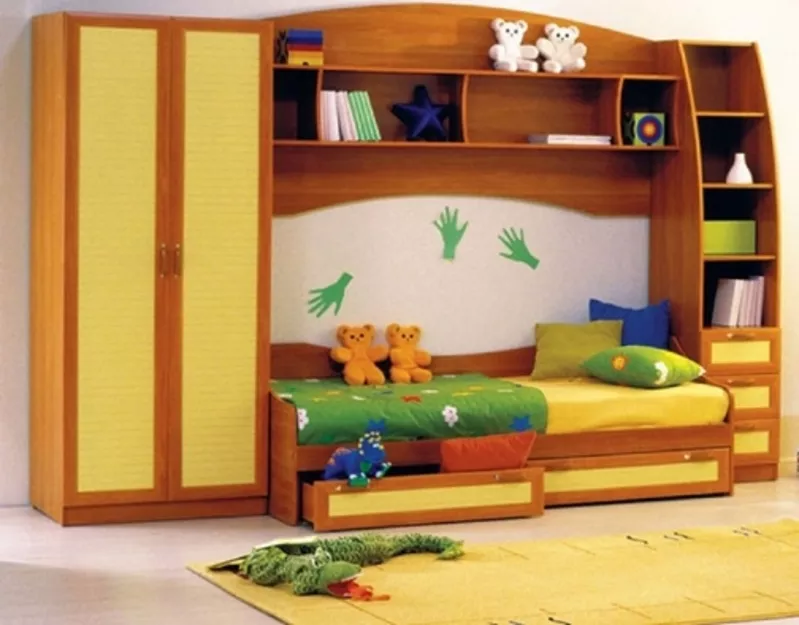 Мебель для детских комнат,  мебель в детскую на заказ недорого