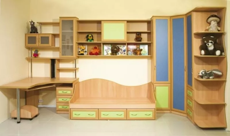 Мебель для детских комнат,  мебель в детскую на заказ недорого 3