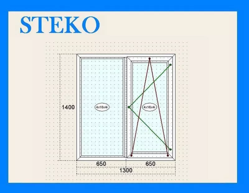 Металлопластиковые окна Steko. 2