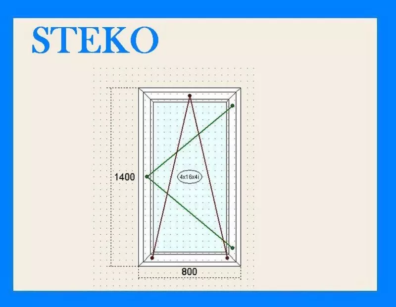 Металлопластиковые окна Steko. 3