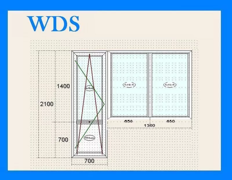 Металлопластиковые окна WDS 2