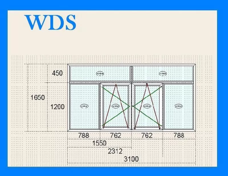 Металлопластиковые окна WDS 3