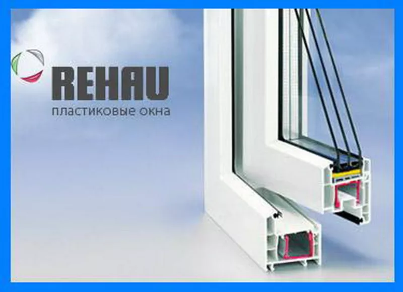 Металлопластиковые  окна Rehau 6