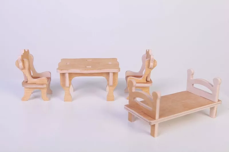Мебель для кукол из дерева 3